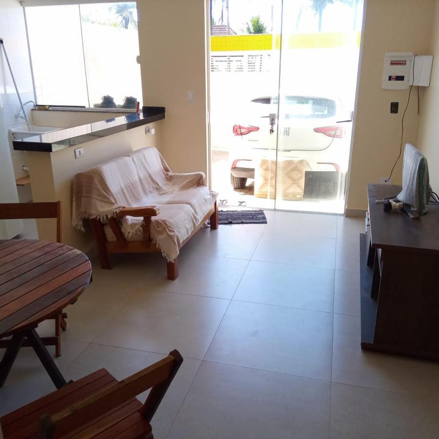 Apto Aluguel Na Temporada Pe Na Areia Peruibe Sp Buitenkant foto