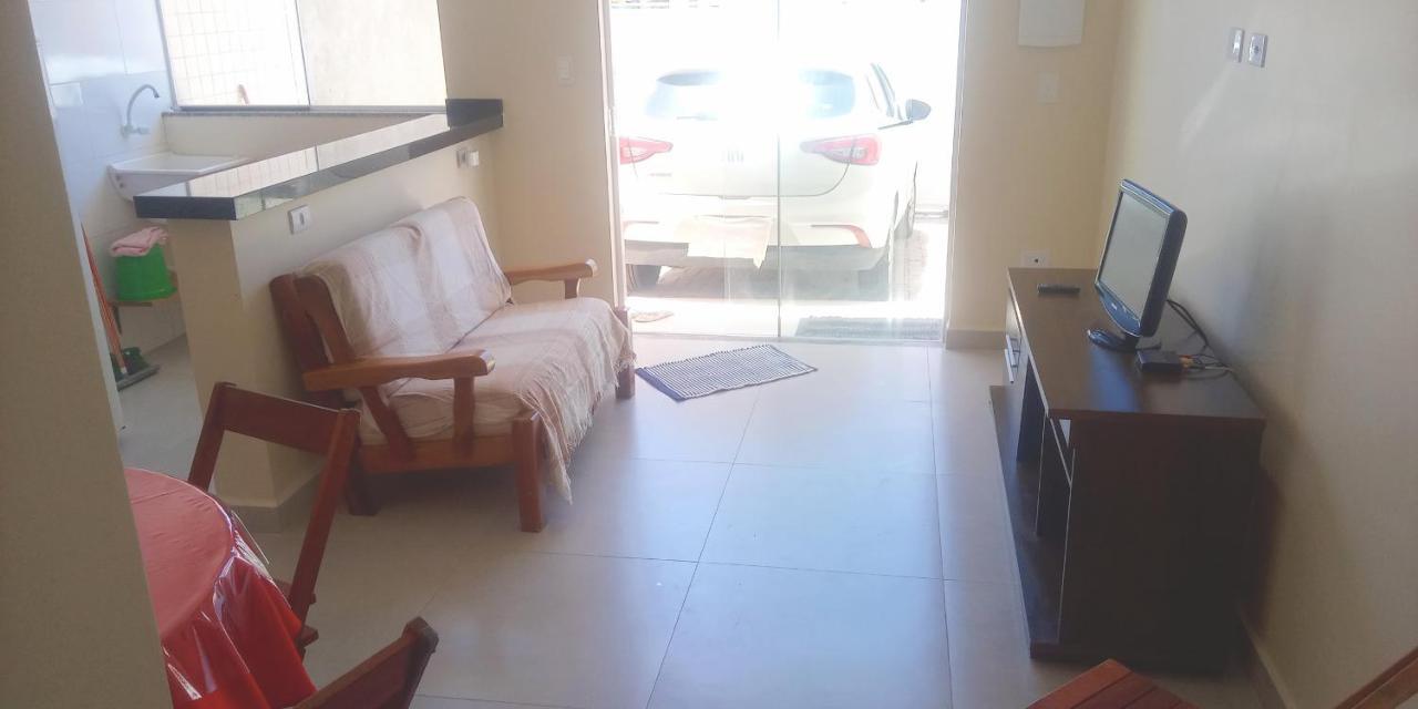 Apto Aluguel Na Temporada Pe Na Areia Peruibe Sp Buitenkant foto