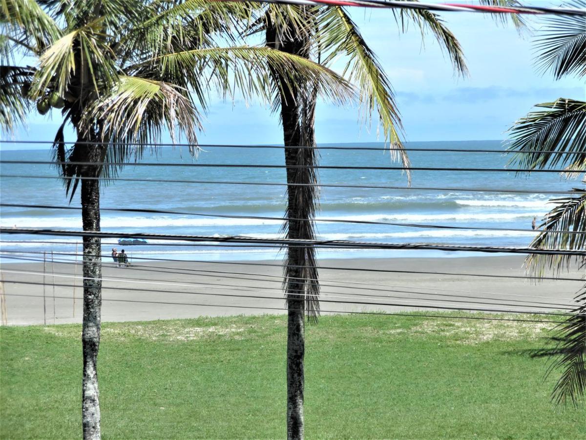 Apto Aluguel Na Temporada Pe Na Areia Peruibe Sp Buitenkant foto