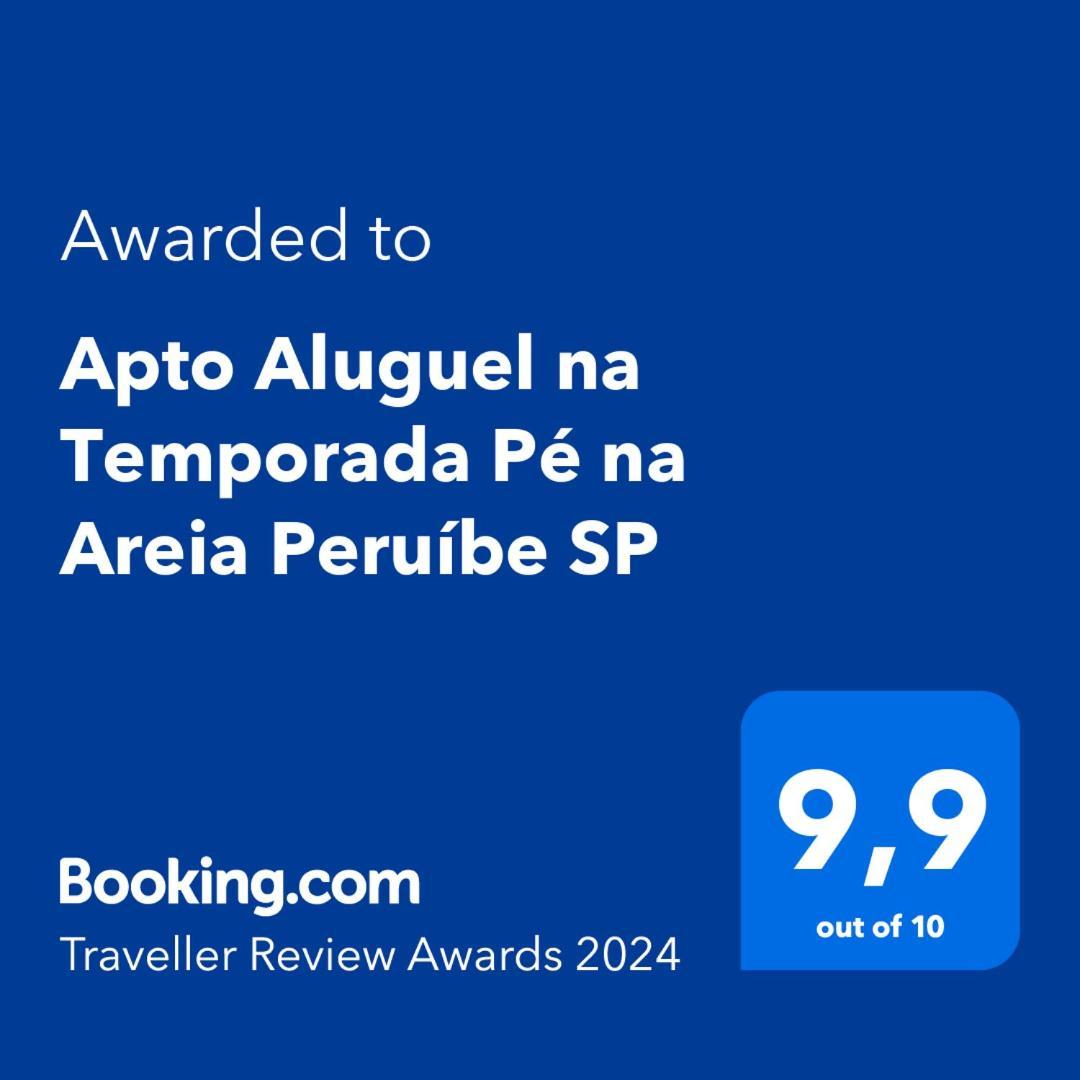 Apto Aluguel Na Temporada Pe Na Areia Peruibe Sp Buitenkant foto